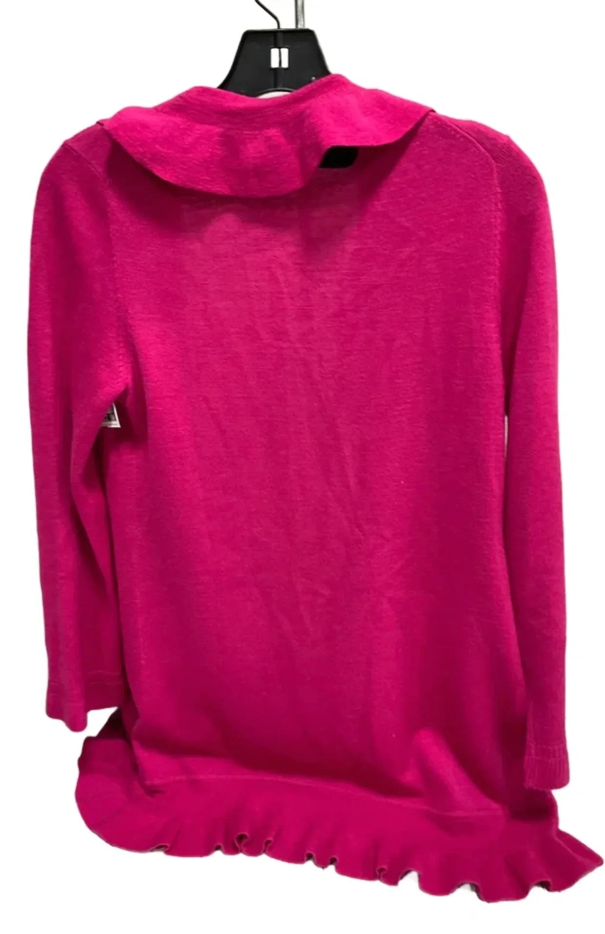 Sweater Cardigan By Clothes Mentor In Pink, Size: S