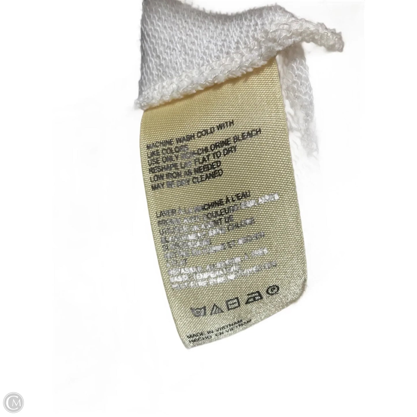 Top Long Sleeve By Pilcro In Cream, Size: M