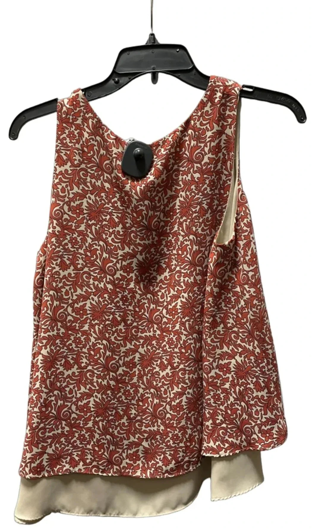 Top Sleeveless By Loft In Floral Print, Size: S