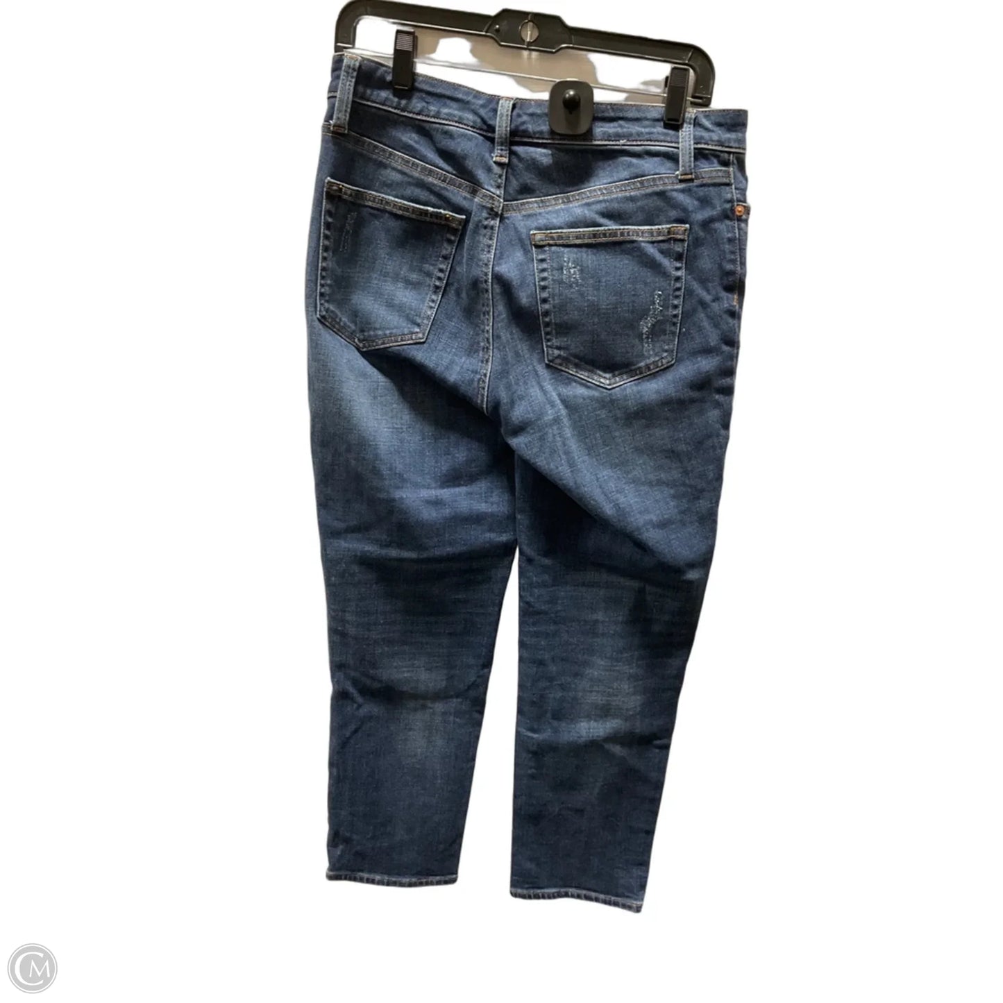 Jeans Cropped By Talbots In Blue Denim, Size: 4
