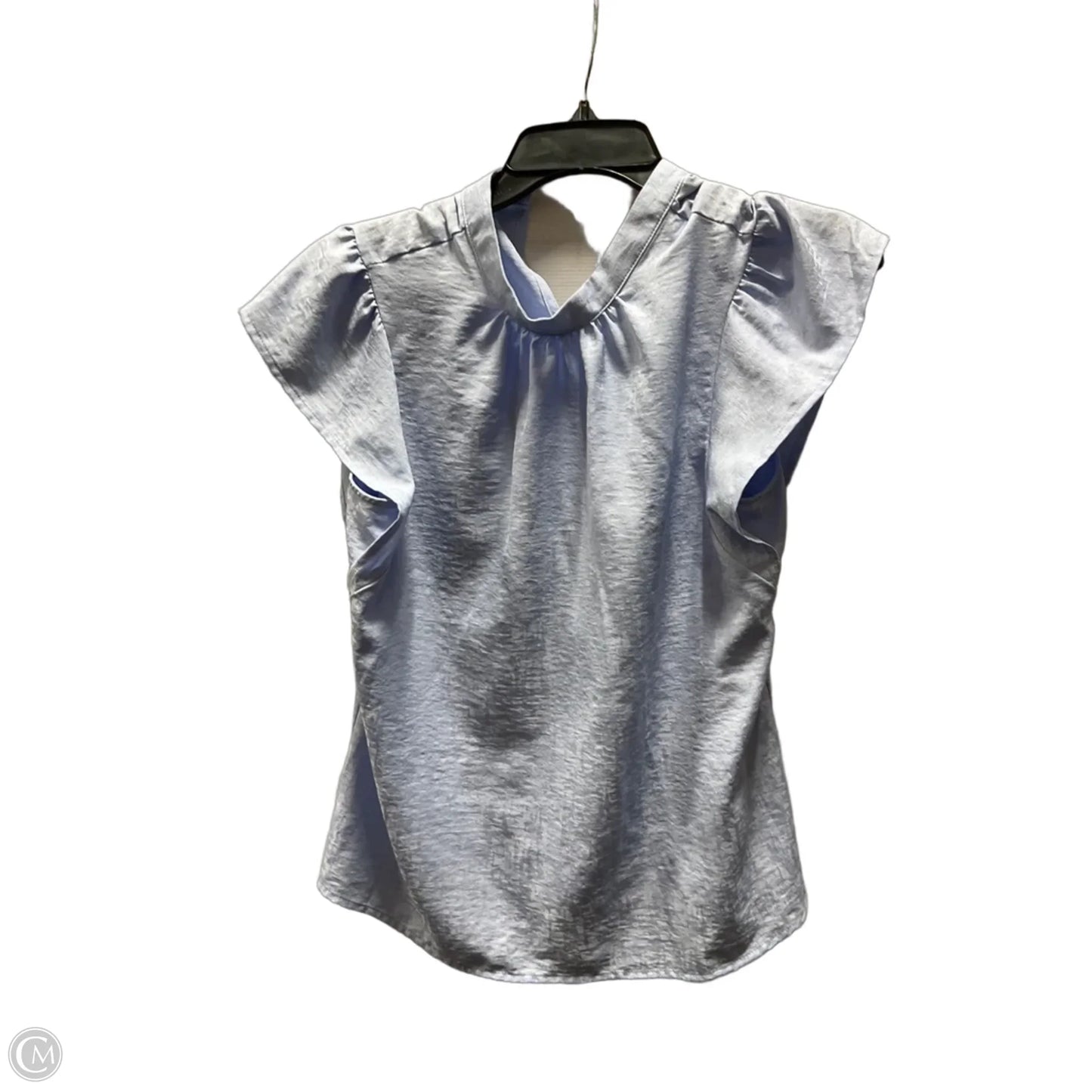 Top Short Sleeve By Nine West In Blue, Size: S