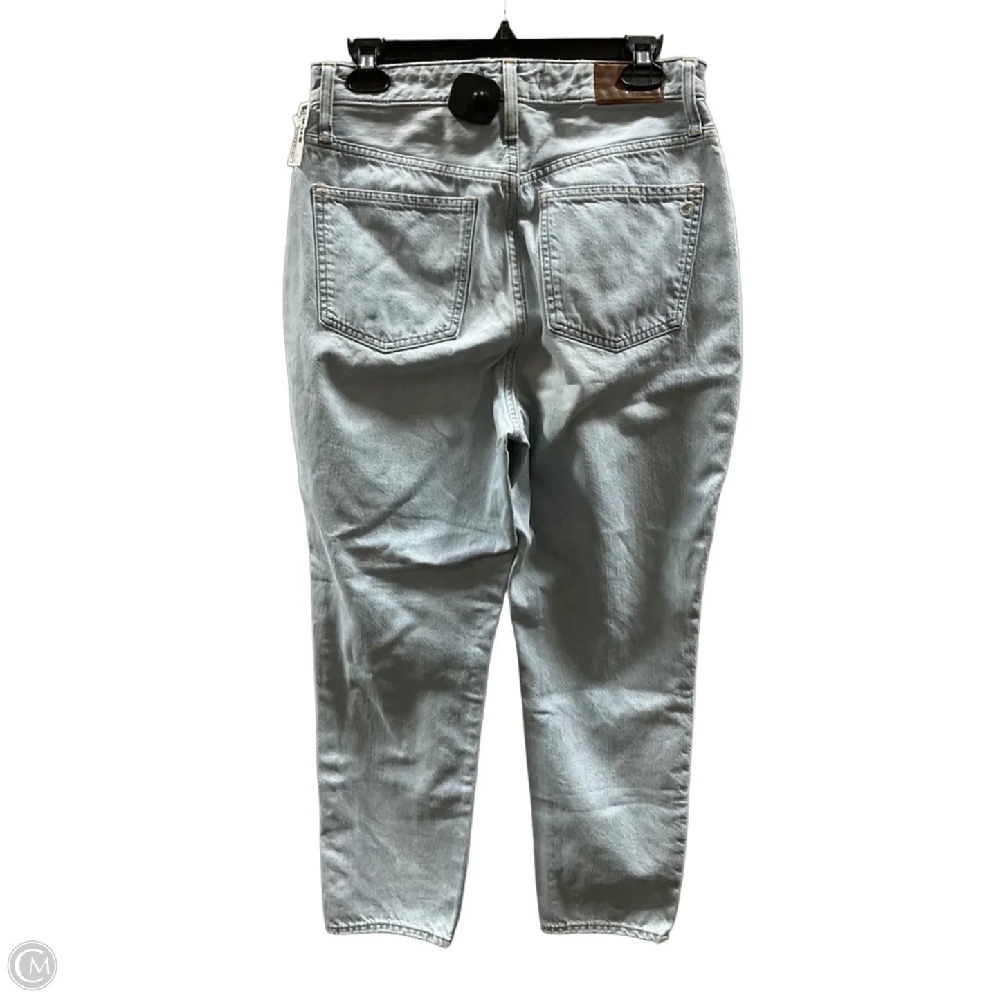 Jeans Straight By Madewell In Blue Denim, Size: 6