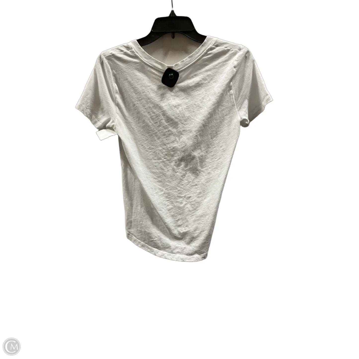Top Short Sleeve Basic By Loft In White, Size: S