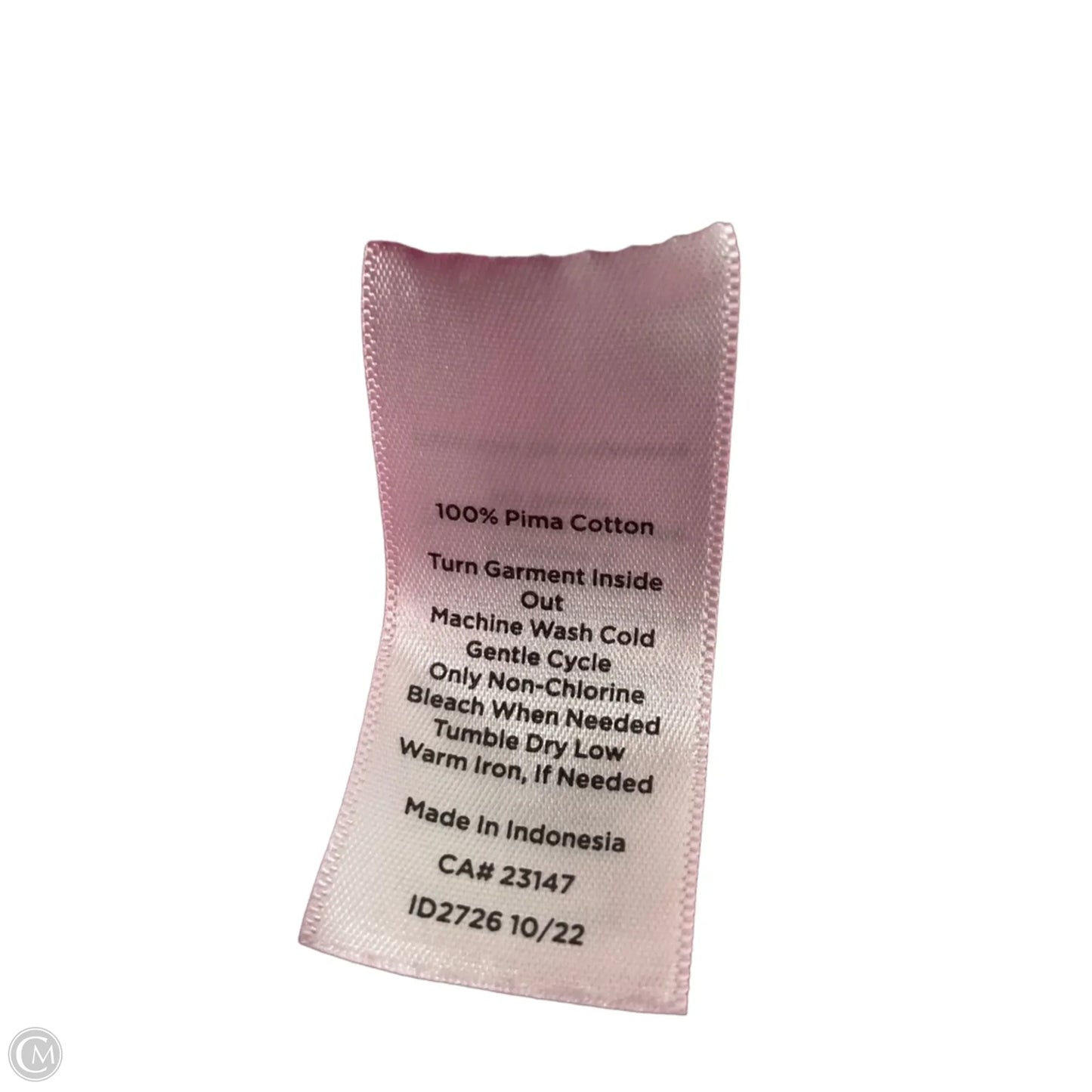Top Short Sleeve Basic By Talbots In Pink, Size: Mp