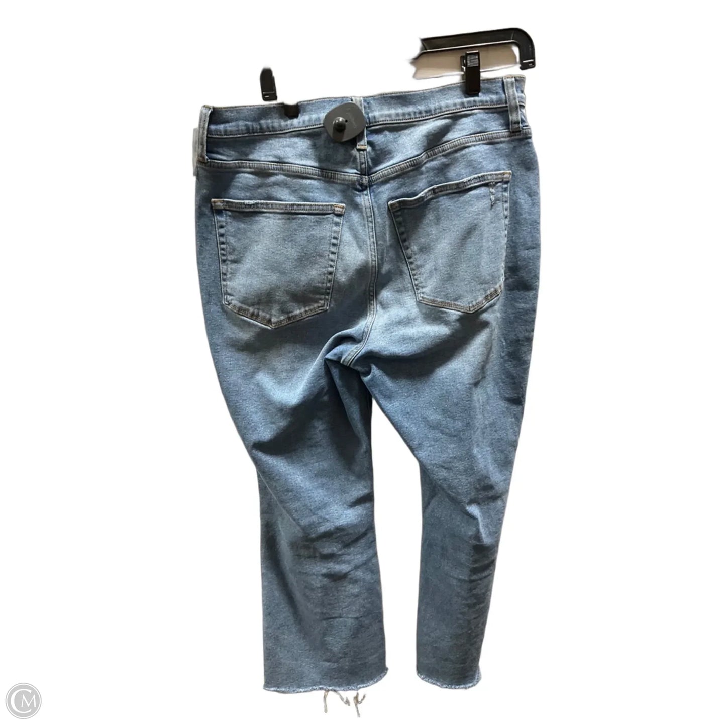 Jeans Cropped By J. Crew In Blue Denim, Size: 8
