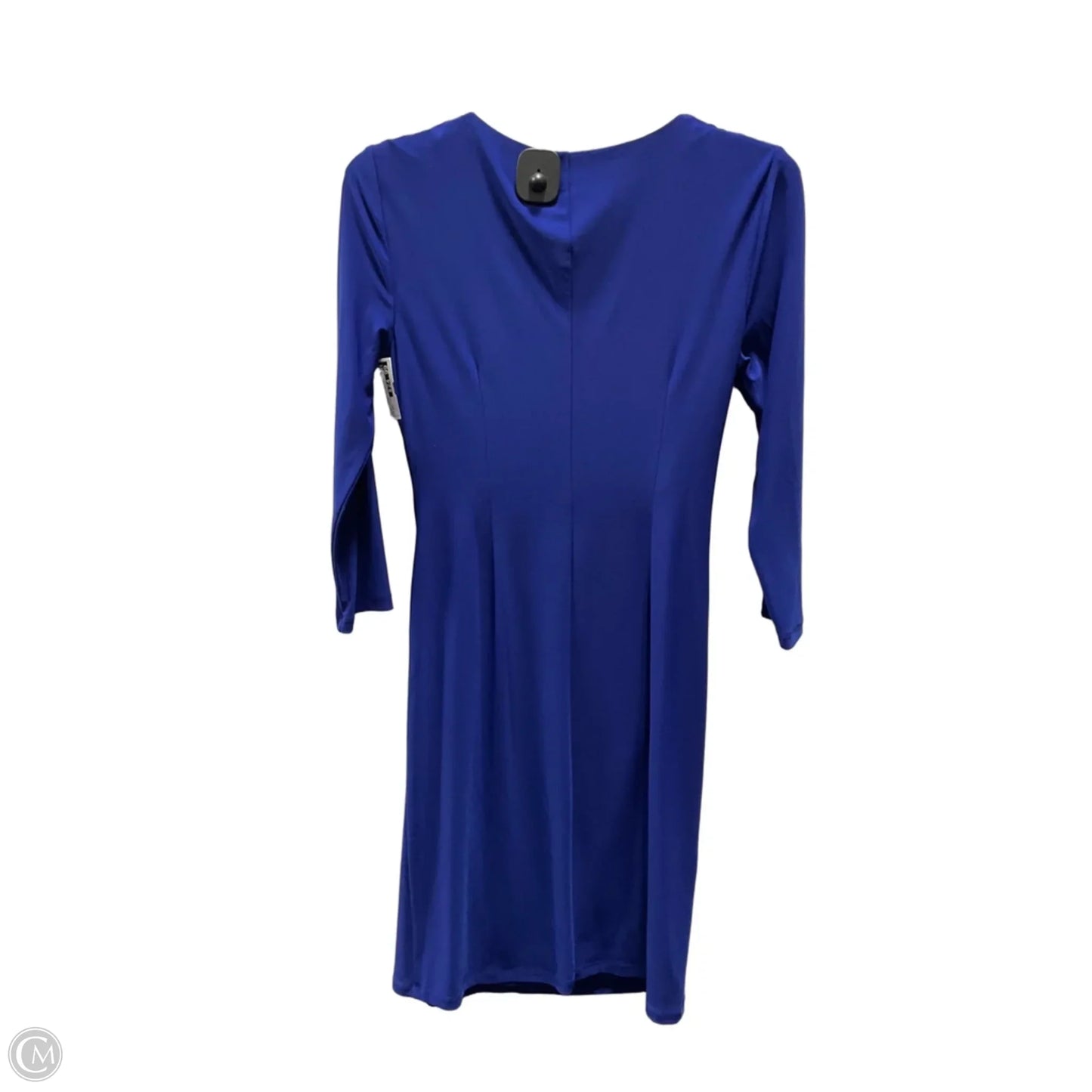 Dress Casual Midi By Black Label In Blue, Size: Xs