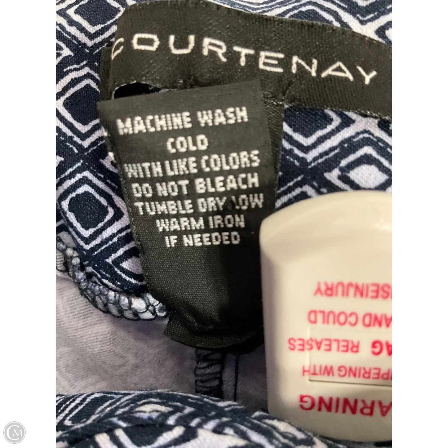 Athletic Skort By Courtenay In Blue, Size: 10