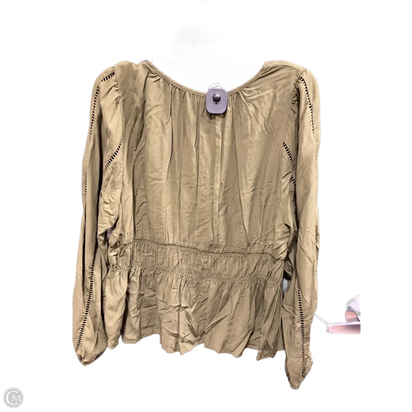 Top Long Sleeve By Old Navy In Green, Size: Xl