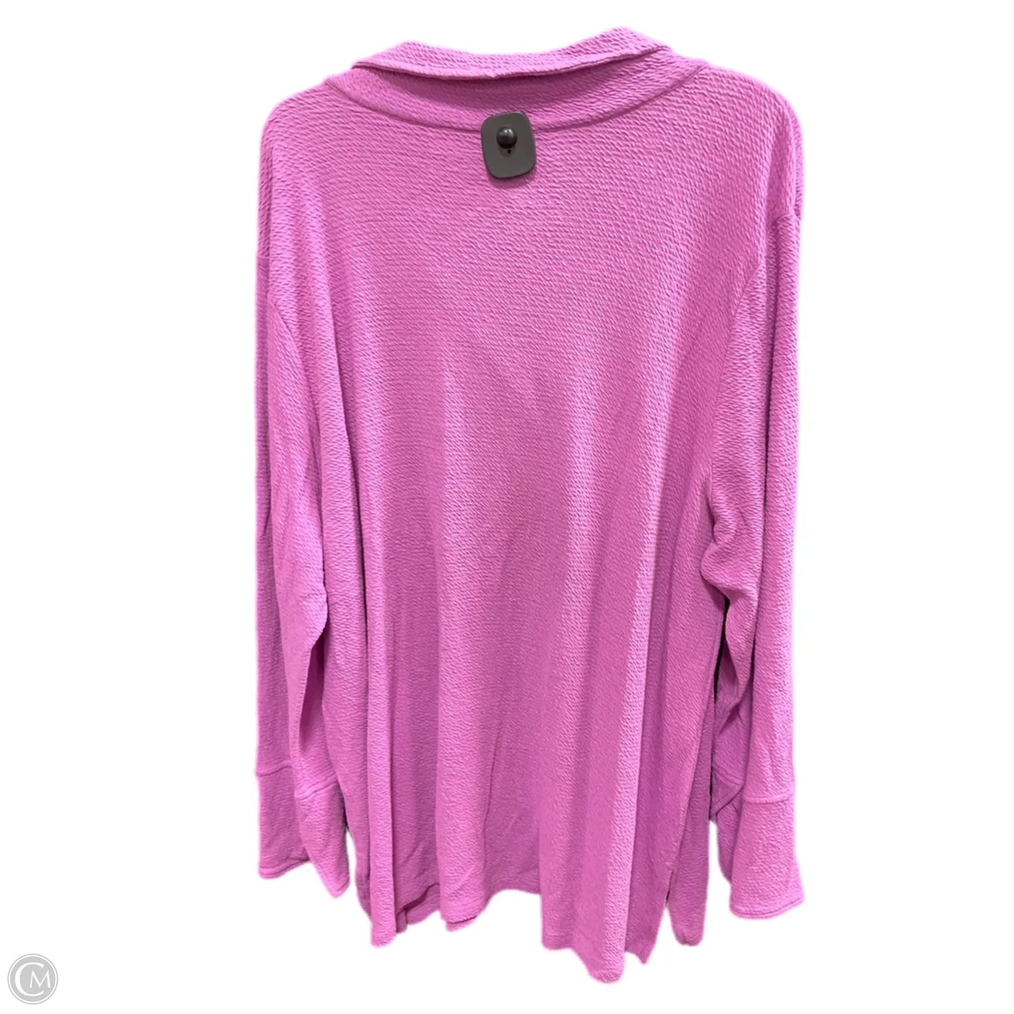 Top Long Sleeve By Soft Surroundings In Purple, Size: 2x