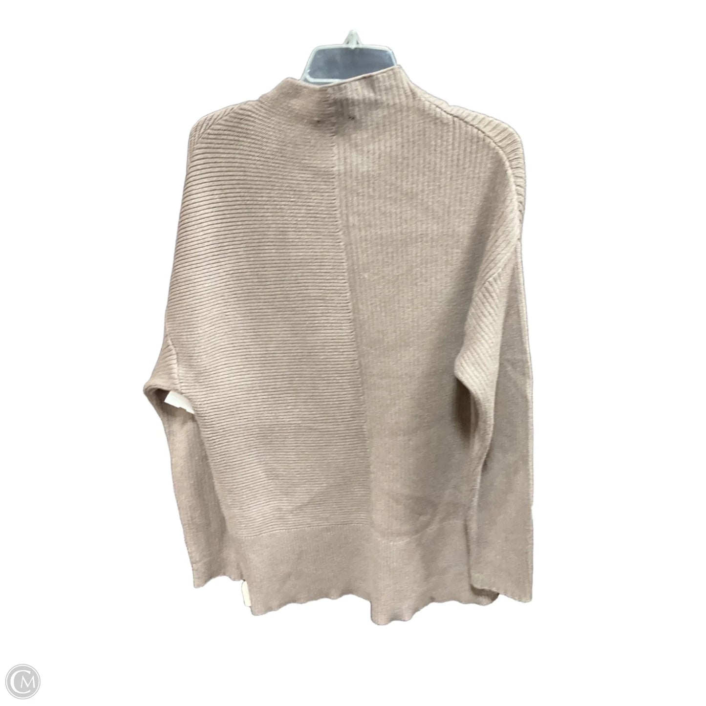 Sweater By Cyrus Knits In Taupe, Size: Xl