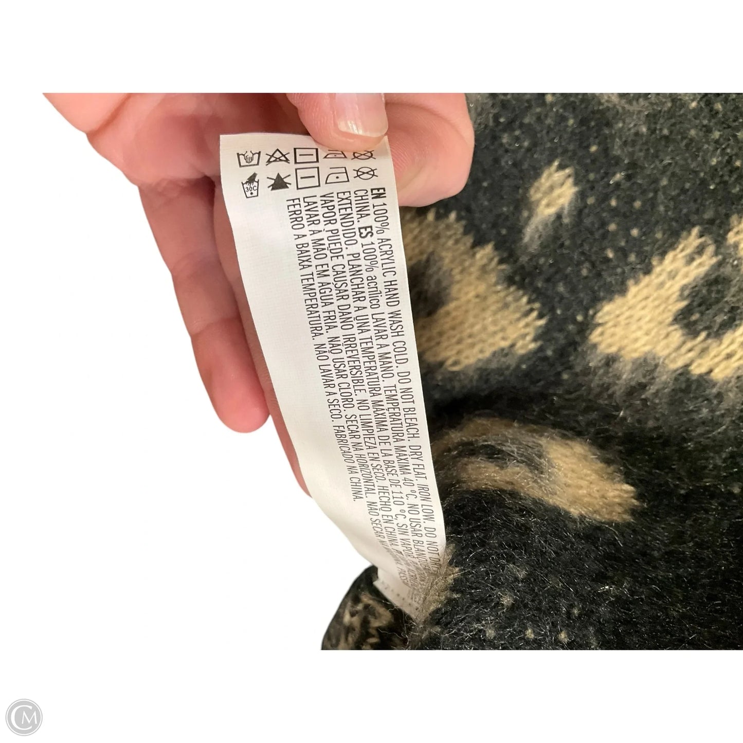 Sweater By Forever 21 In Leopard Print, Size: S