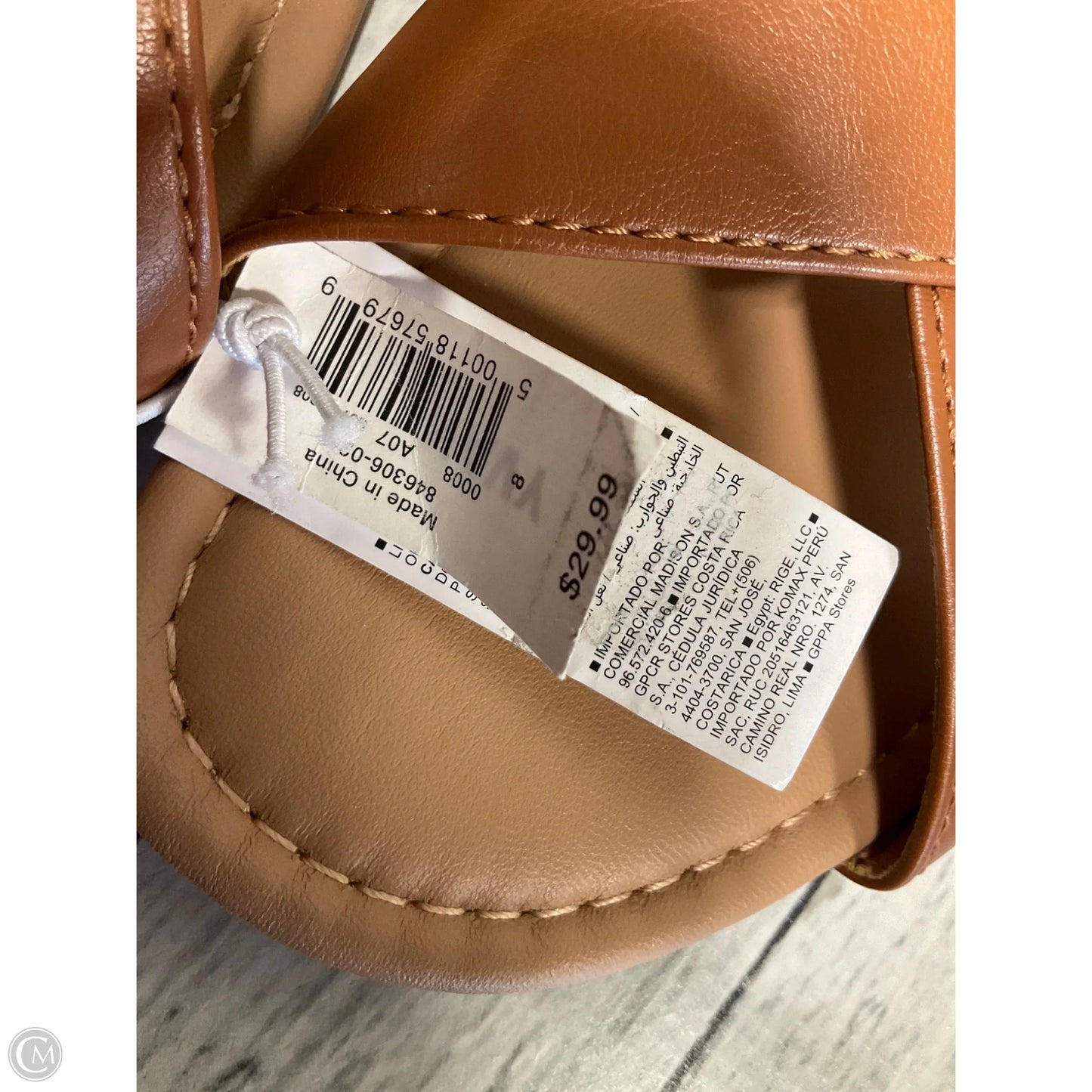 Sandals Flats By Old Navy In Tan, Size: 8