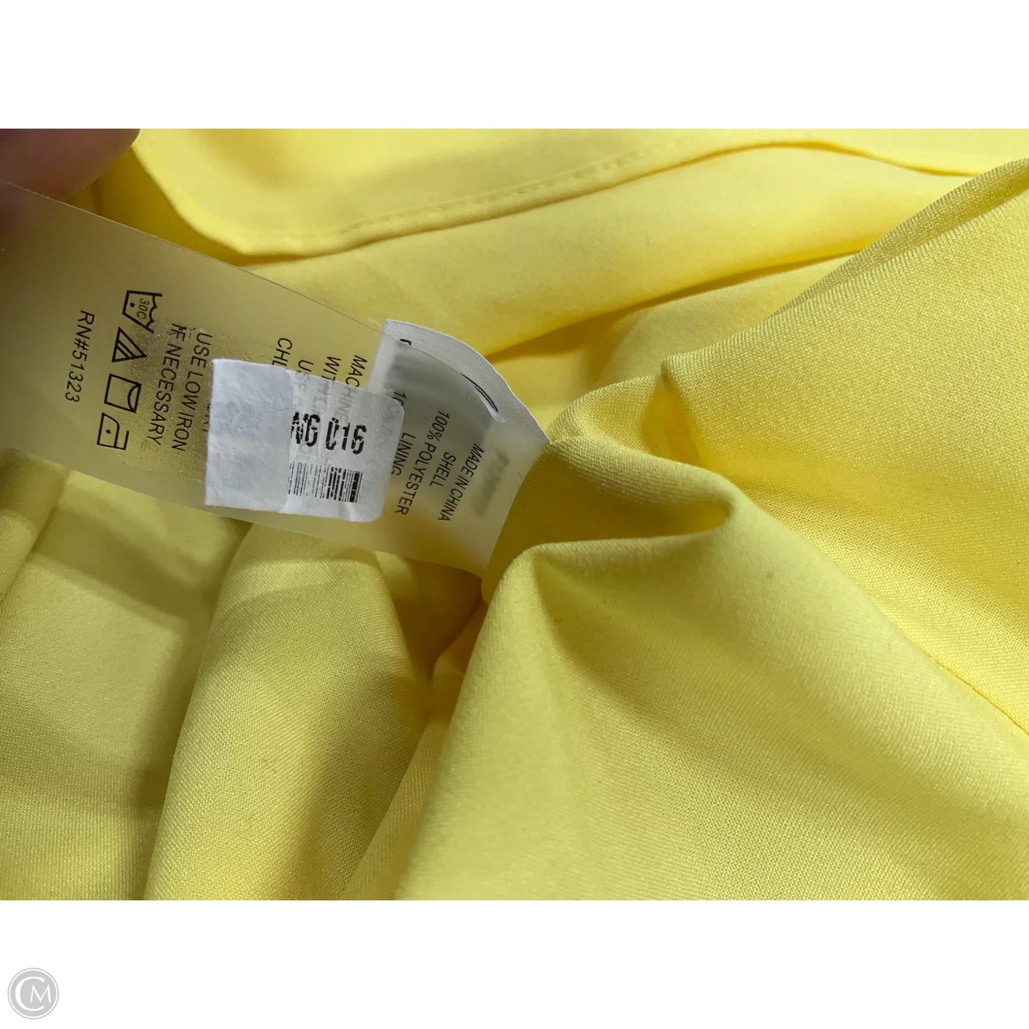 Dress Casual Midi By Vince Camuto In Yellow, Size: S