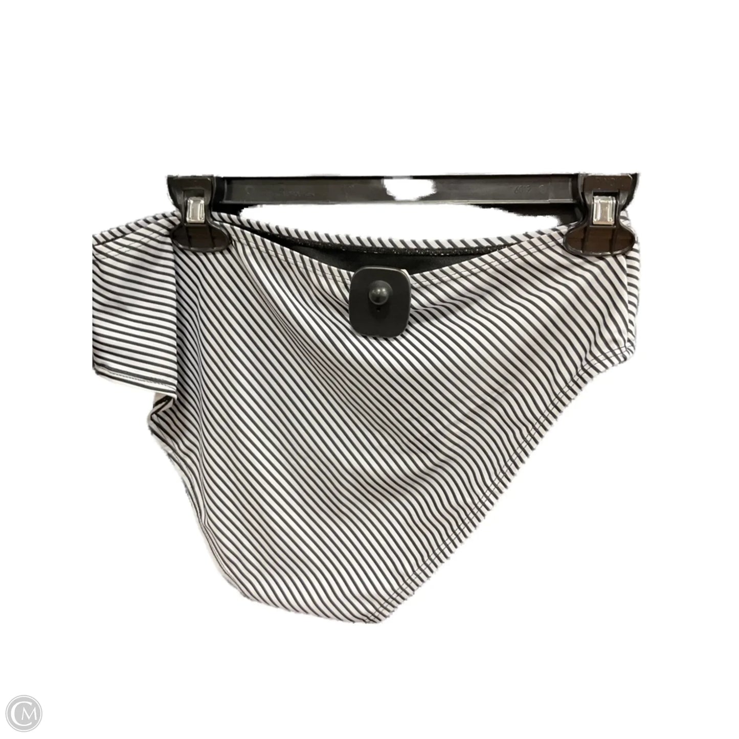 Swimsuit Bottom By Clothes Mentor In Striped Pattern, Size: L