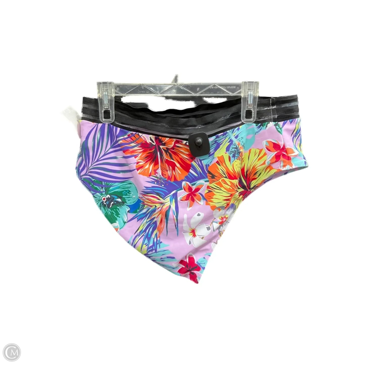 Swimsuit 2pc By Clothes Mentor In Tropical Print, Size: 4x