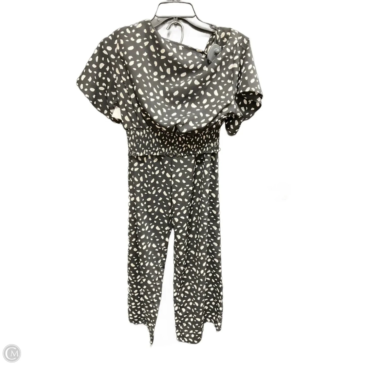 Pants Set 2pc By Clothes Mentor In Polkadot Pattern, Size: M