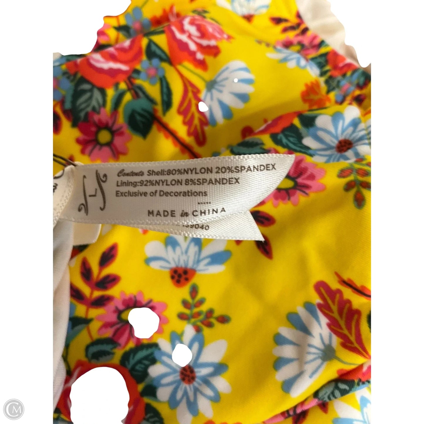 Swimsuit By Matilda Jane In Orange & Yellow, Size: L