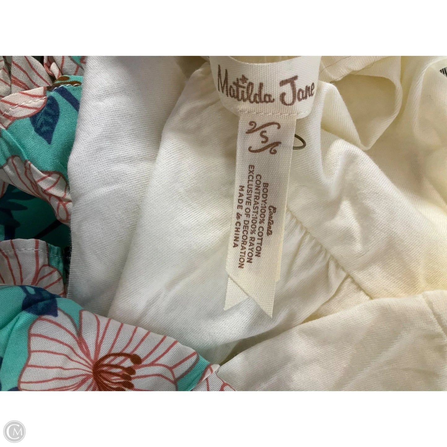 Top Sleeveless By Matilda Jane In Cream, Size: S