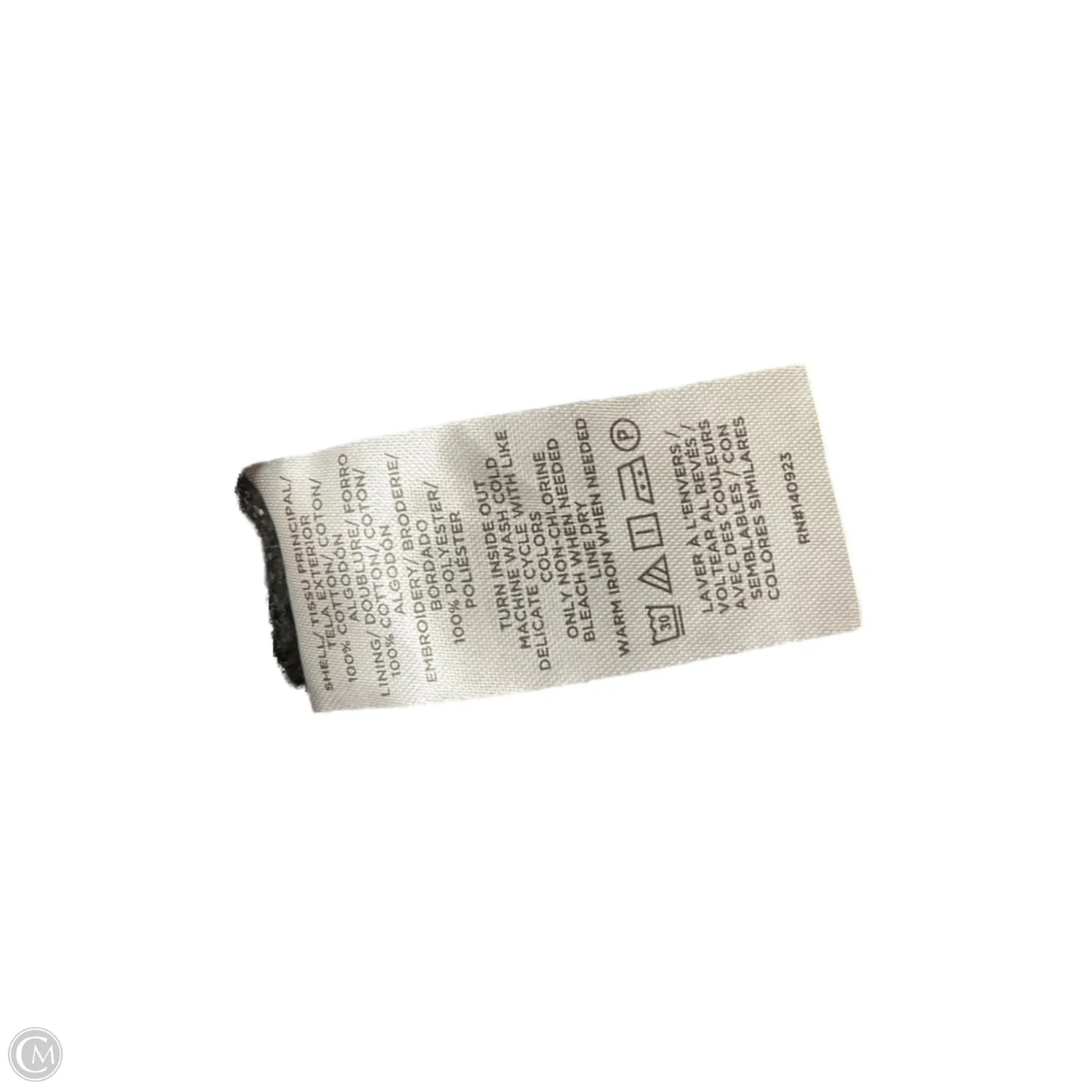 Shorts By Loft In Black & White, Size: 8