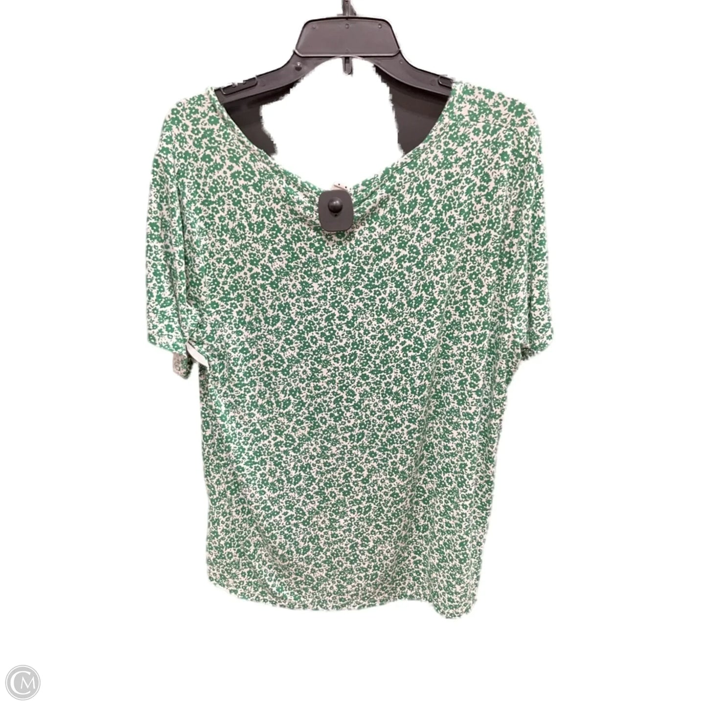 Top Short Sleeve By Old Navy In Green, Size: Xl