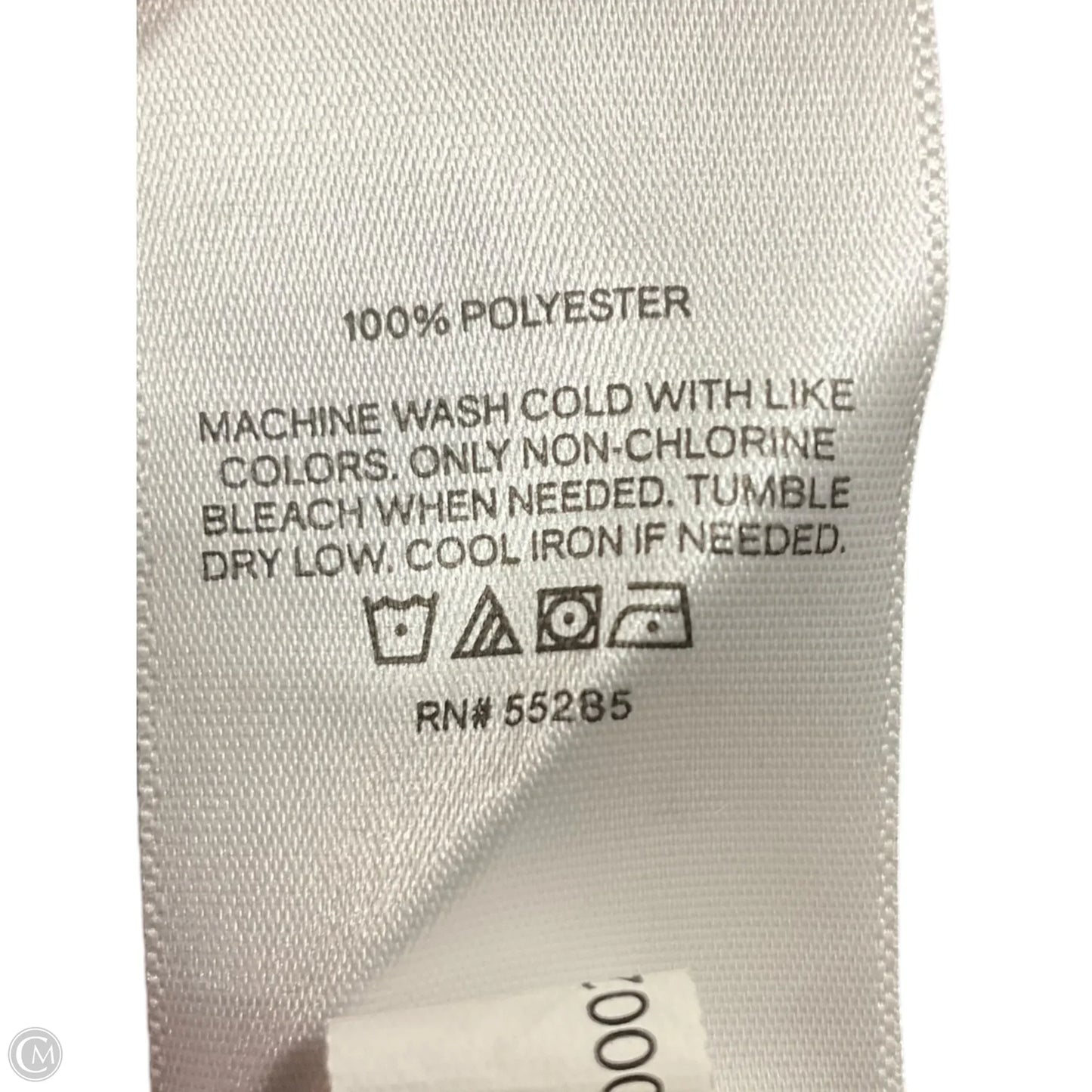 Top Short Sleeve By Express In Floral Print, Size: S