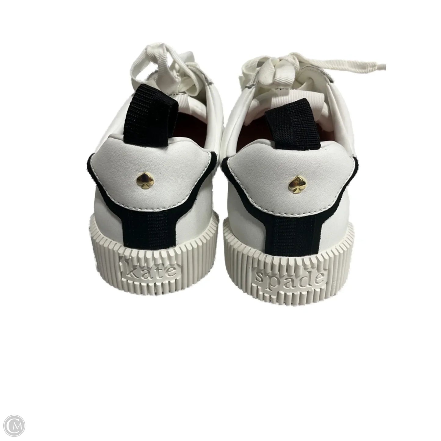 Shoes Designer By Kate Spade In Black & White, Size: 8.5