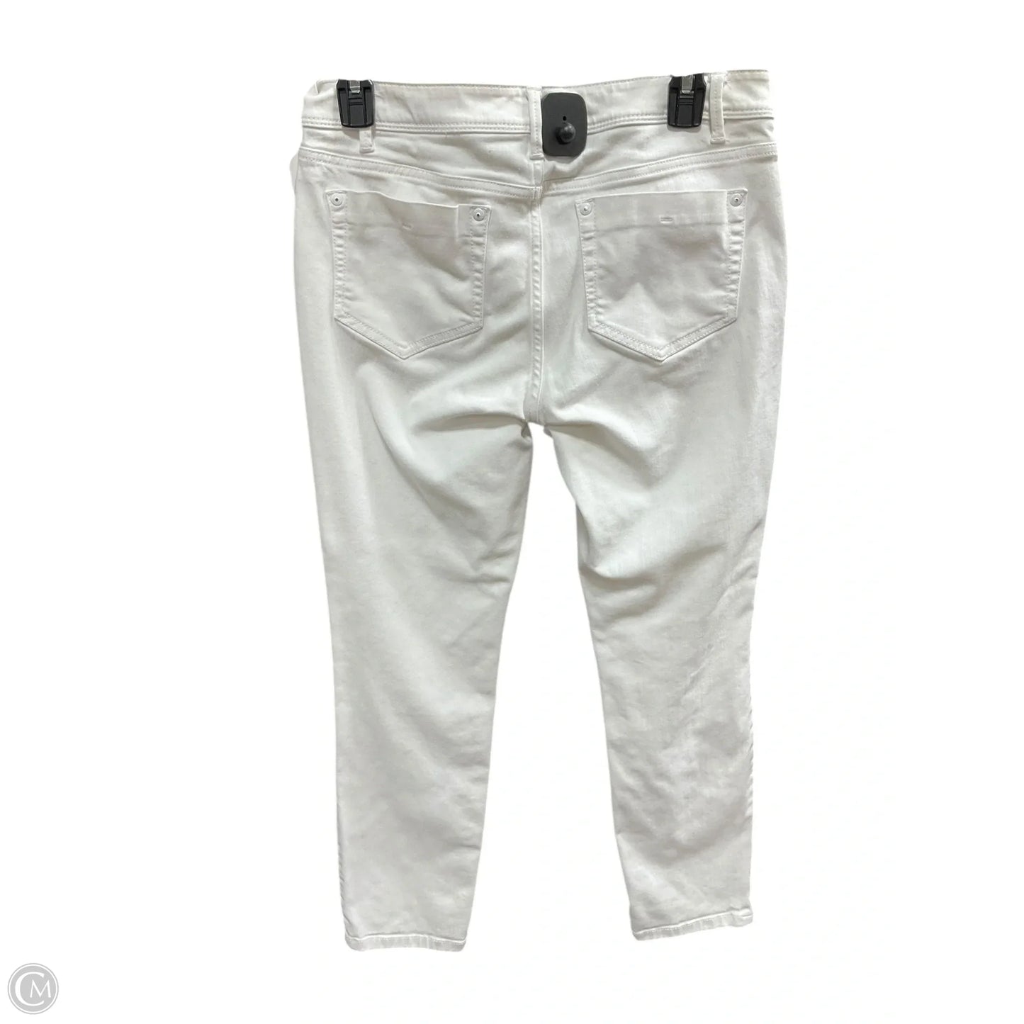 Jeans Cropped By J. Jill In White, Size: 6