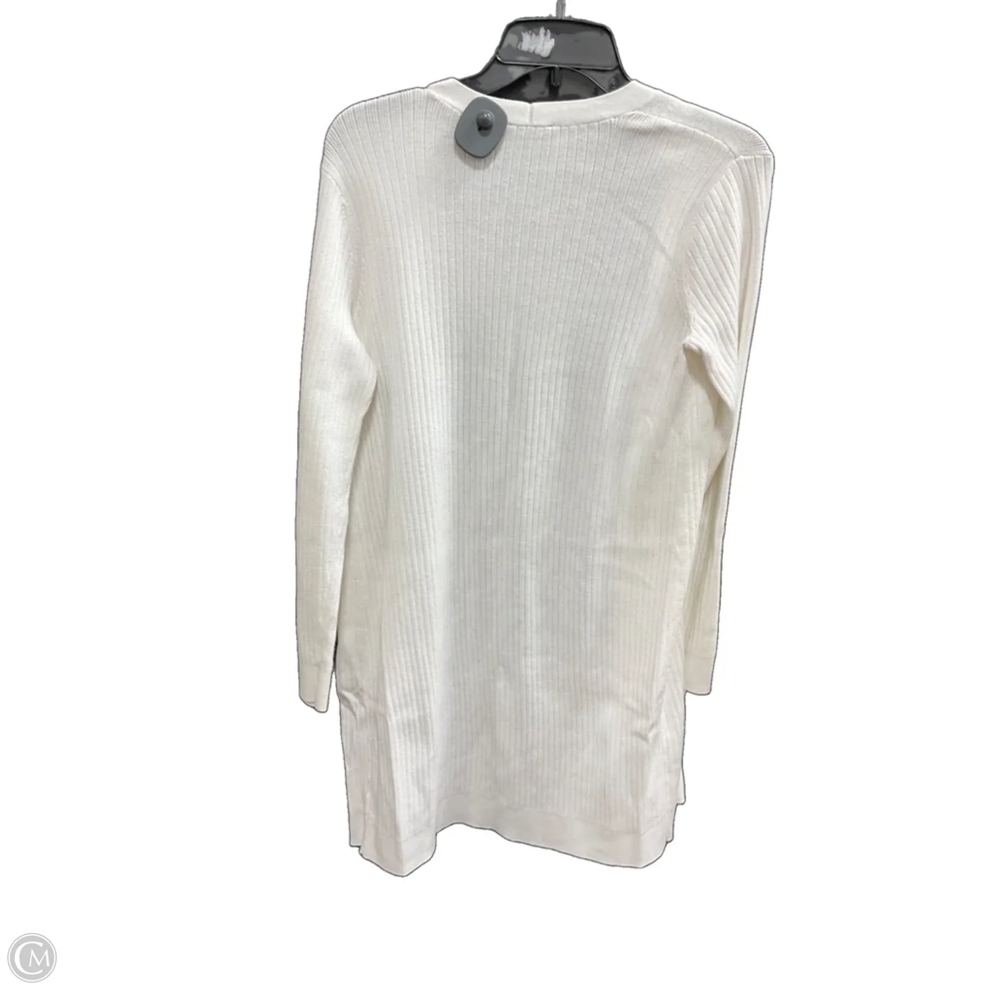 Sweater Cardigan By Talbots In Cream, Size: Xs