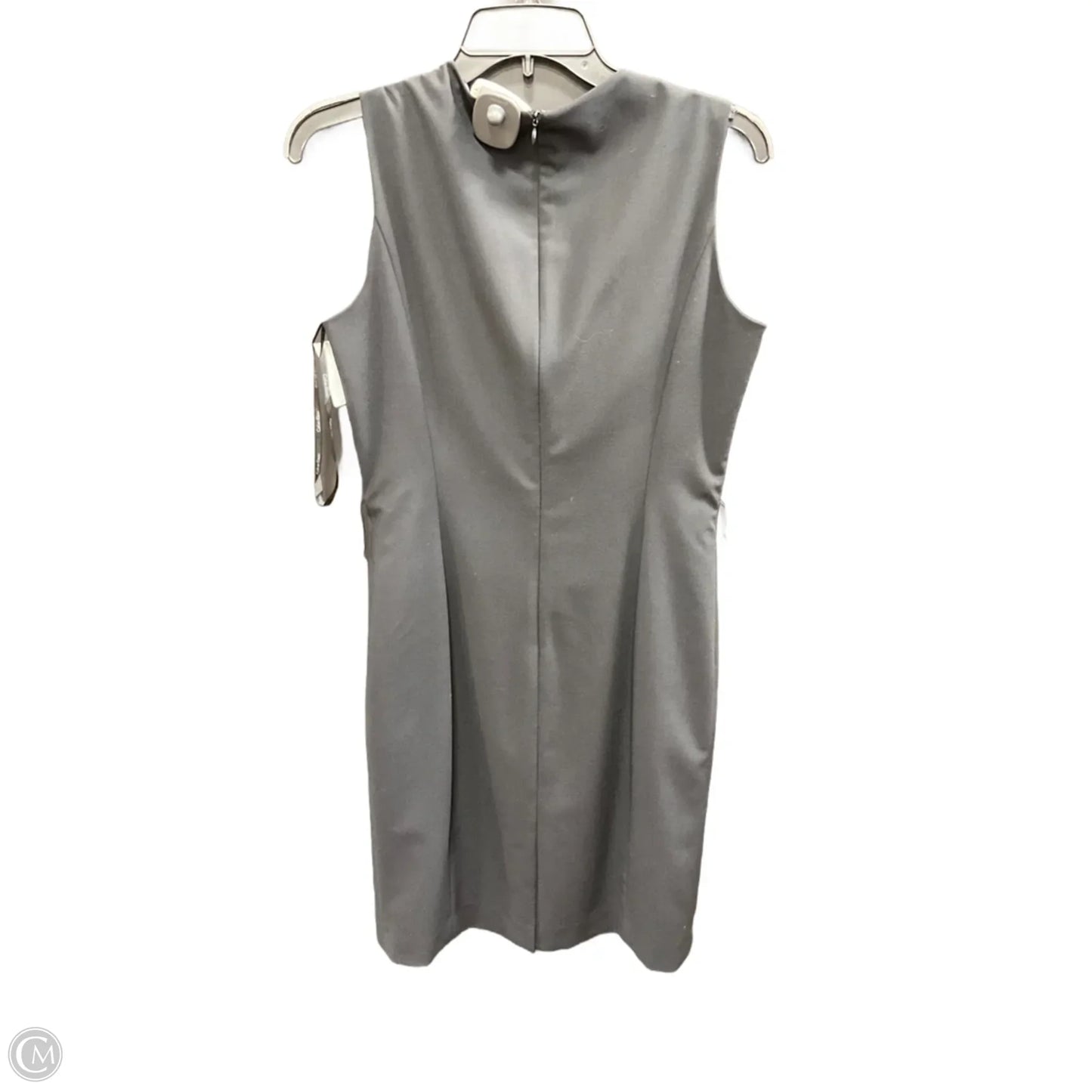 Dress Casual Midi By Calvin Klein In Black, Size: 10