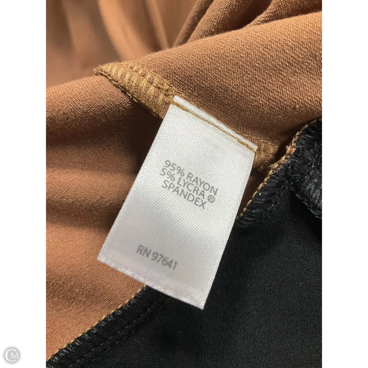 Dress Casual Midi By J. Jill In Black & Brown, Size: M