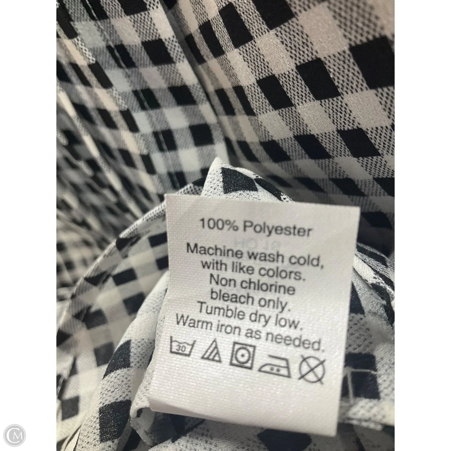 Top Long Sleeve By J. Crew In Checkered Pattern, Size: Xs