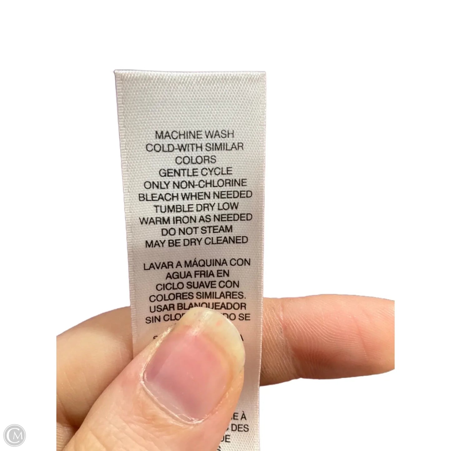 Blouse Long Sleeve By Chicos In Pink, Size: M