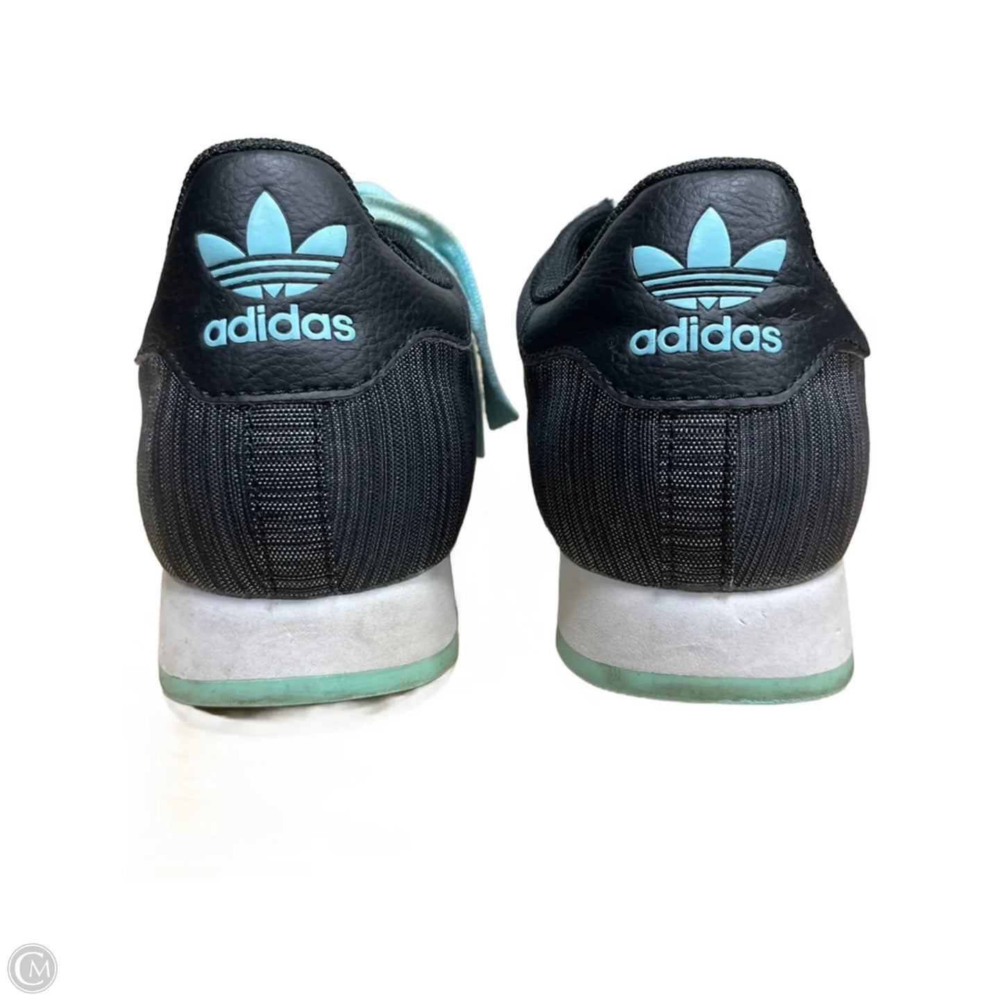 Shoes Athletic By Adidas In Black & Green, Size: 7
