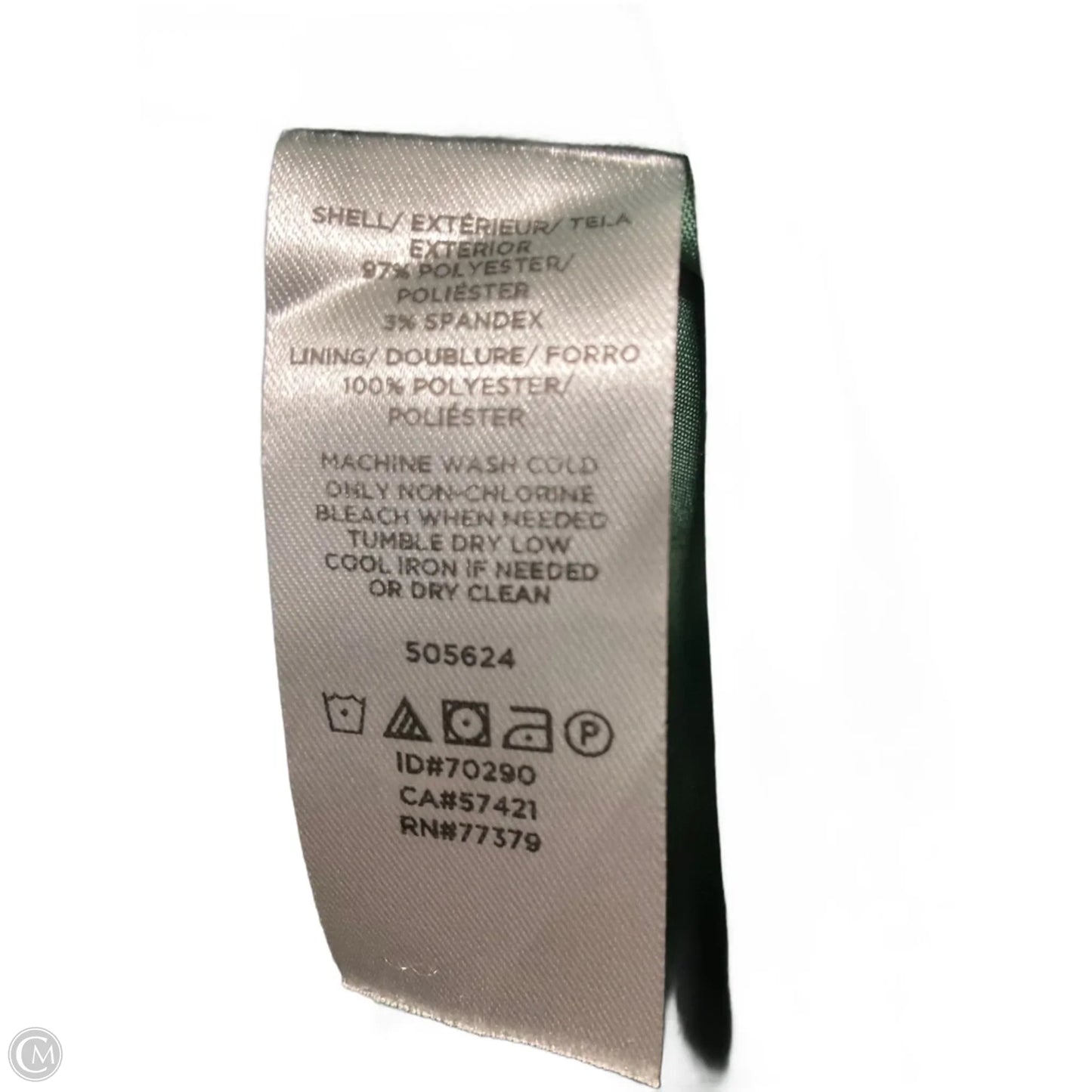 Dress Casual Midi By Ann Taylor In Green, Size: 6