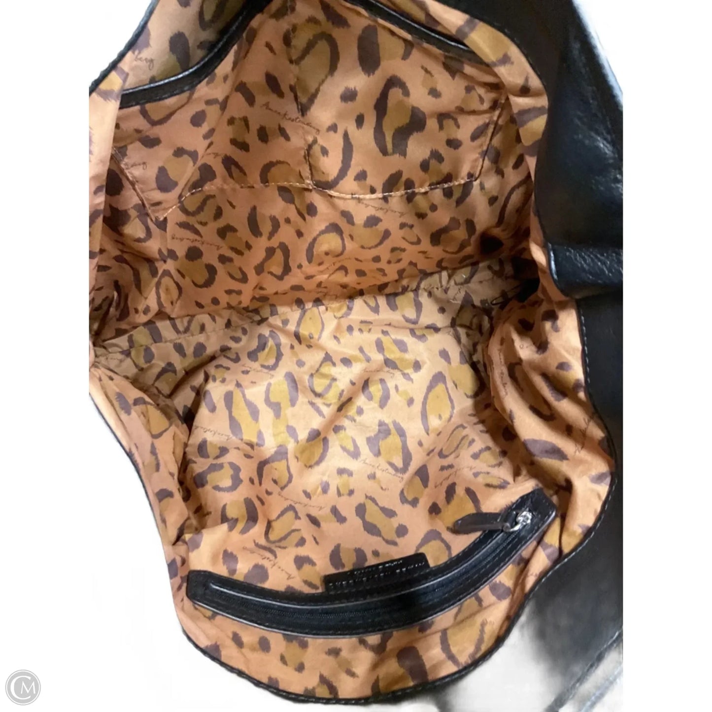 Handbag Leather By Aimee Kestenberg, Size: Large