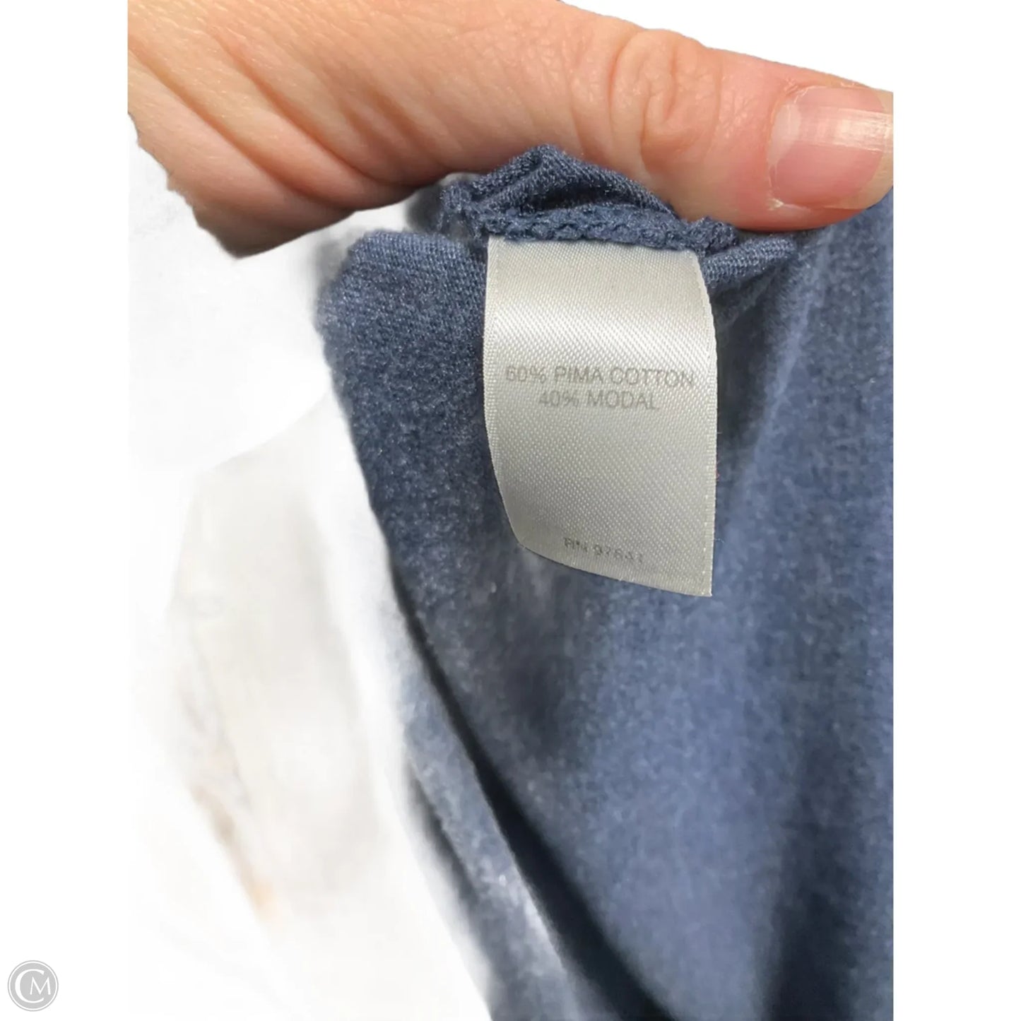 Tunic Long Sleeve By Pure Jill In Blue, Size: L