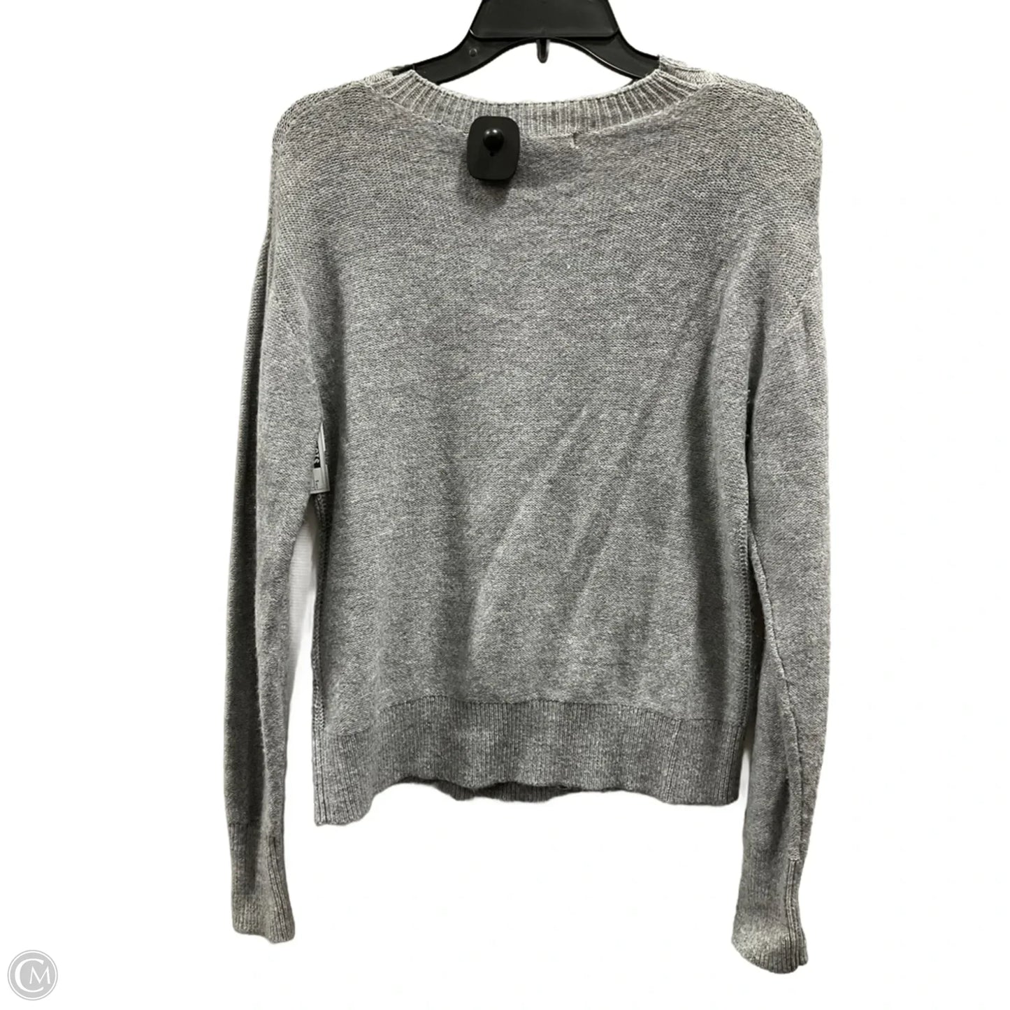 Top Long Sleeve By Banana Republic In Grey, Size: S
