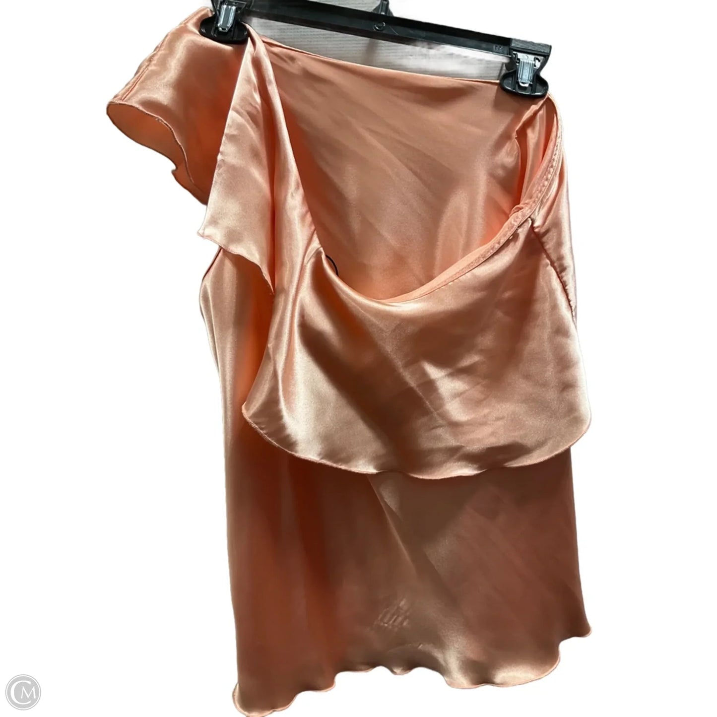 Top Sleeveless By Cmb In Orange, Size: L