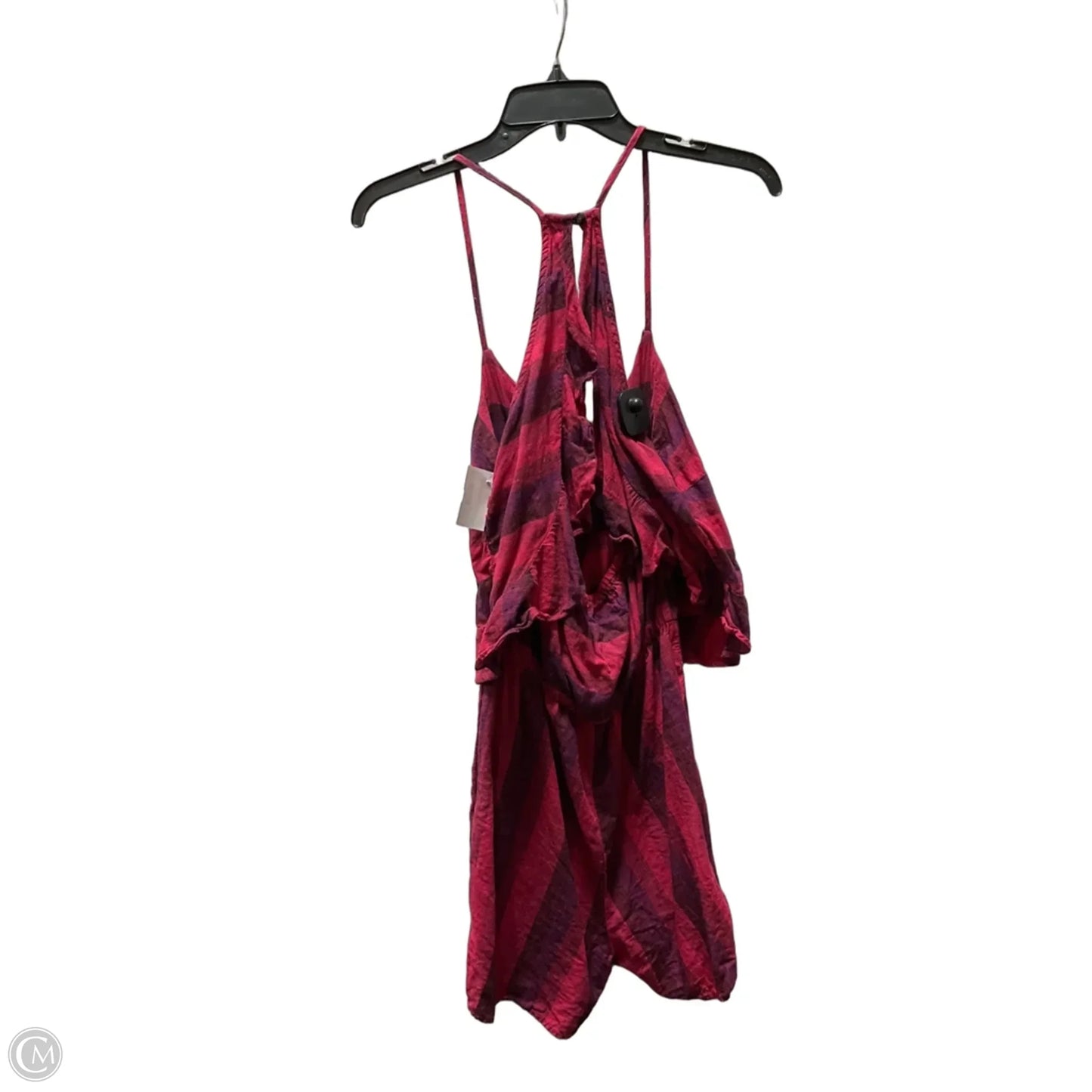 Romper By Amadi In Pink & Purple, Size: S