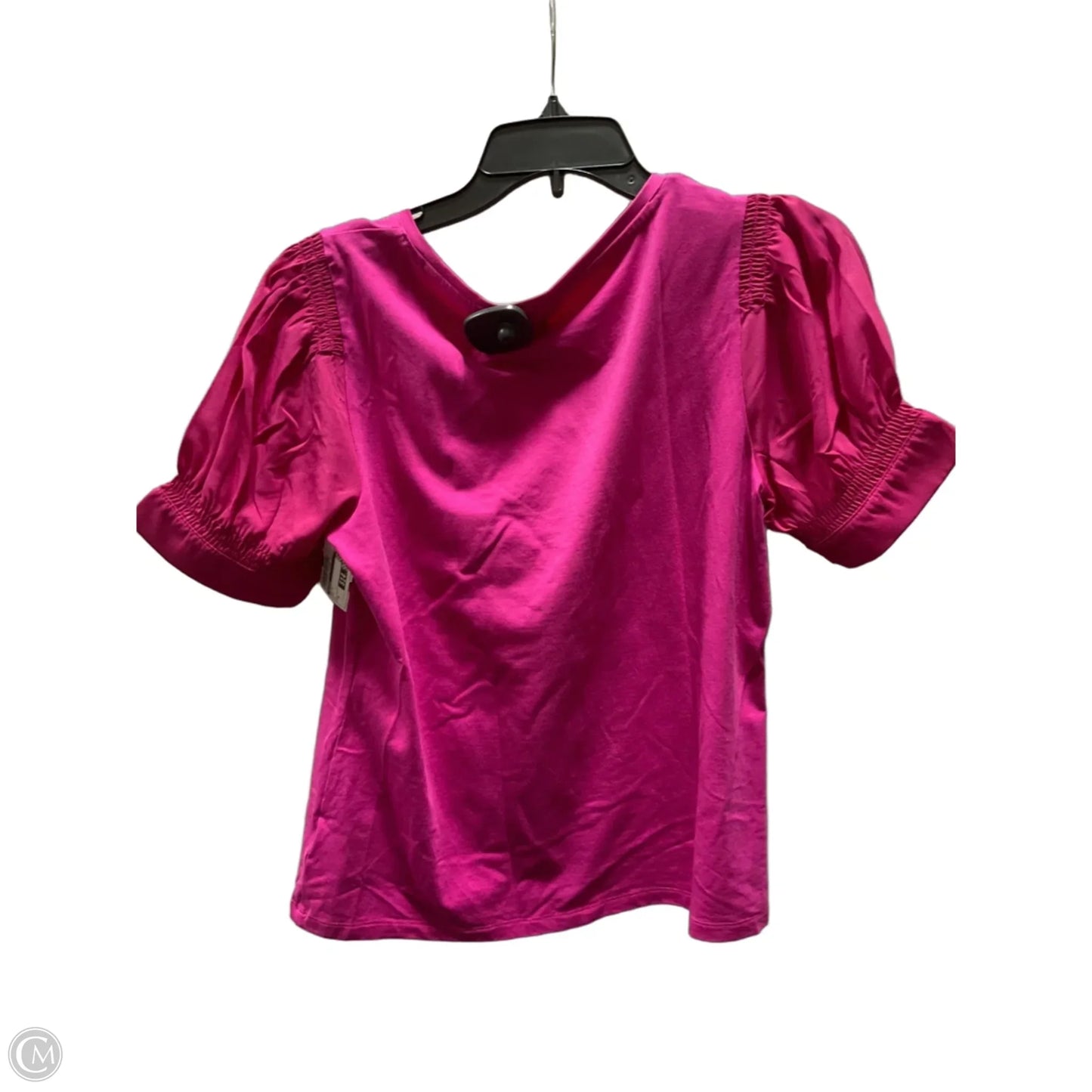 Top Short Sleeve By Talbots In Pink, Size: M