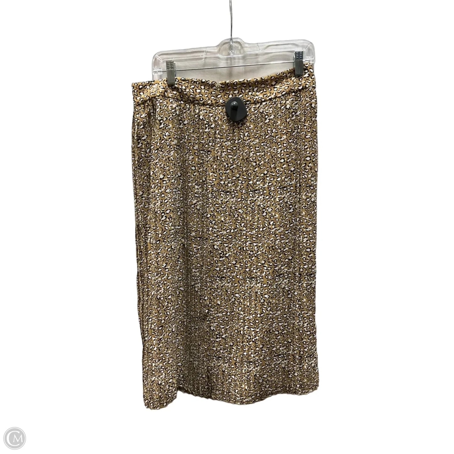 Skirt Midi By J. Crew In Leopard Print, Size: 12