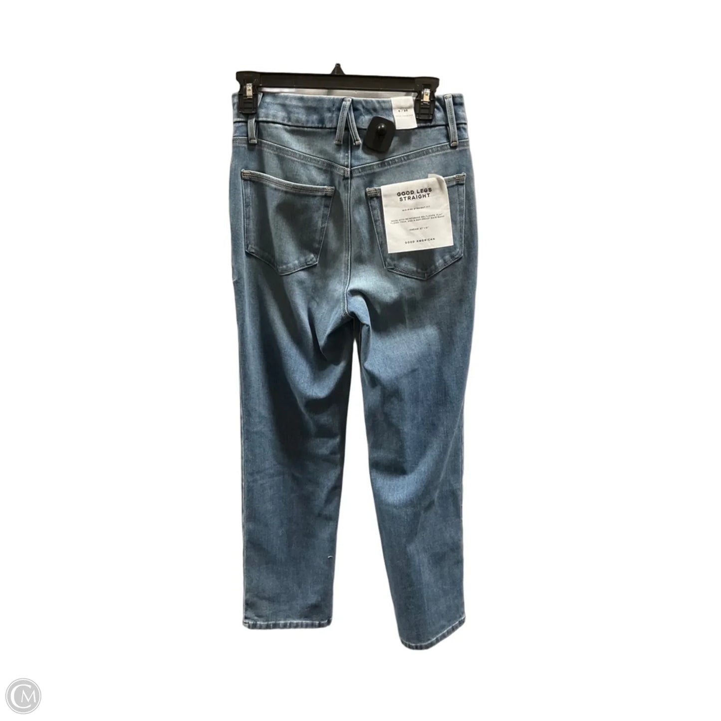 Jeans Straight By Good American In Blue, Size: 6