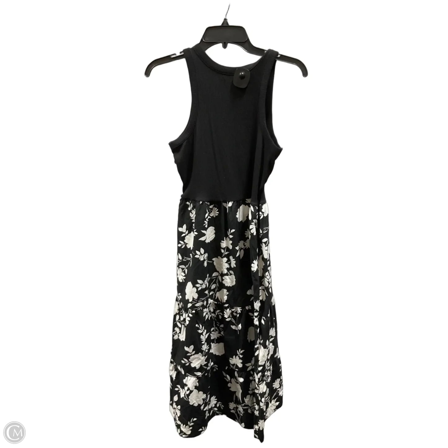 Dress Casual Maxi By Maurices In Black & White, Size: M
