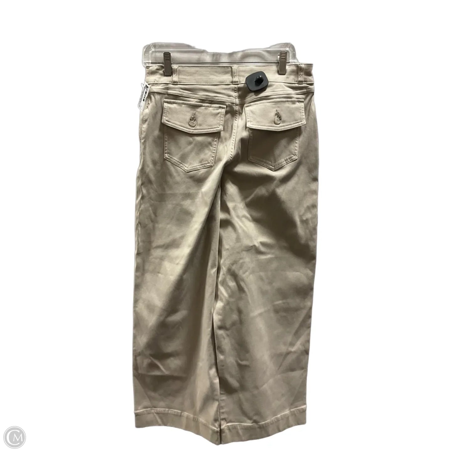 Pants Wide Leg By Spanx In Tan, Size: L