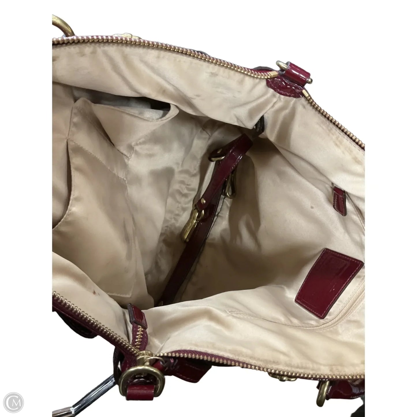 Handbag Designer By Coach, Size: Large