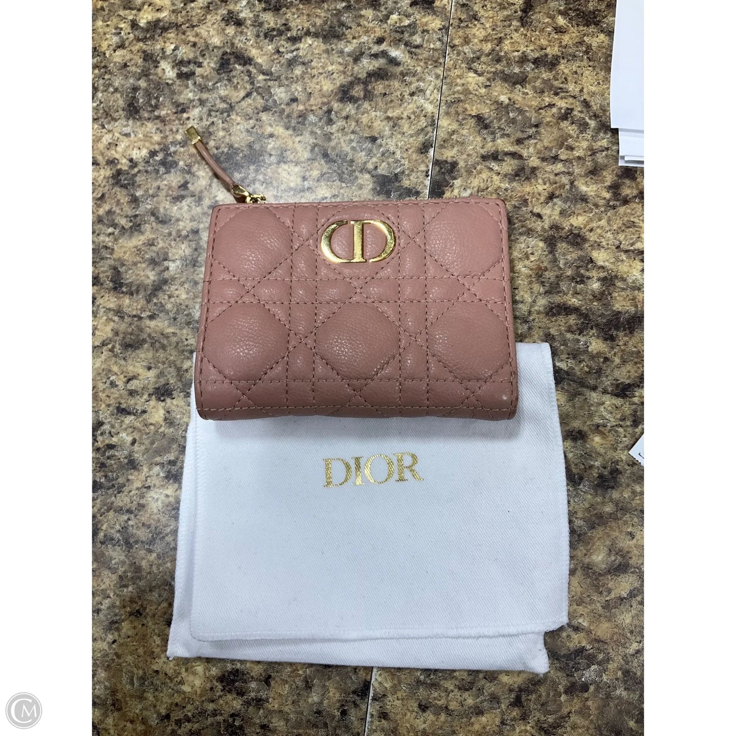 Wallet Luxury Designer By Dior, Size: Medium