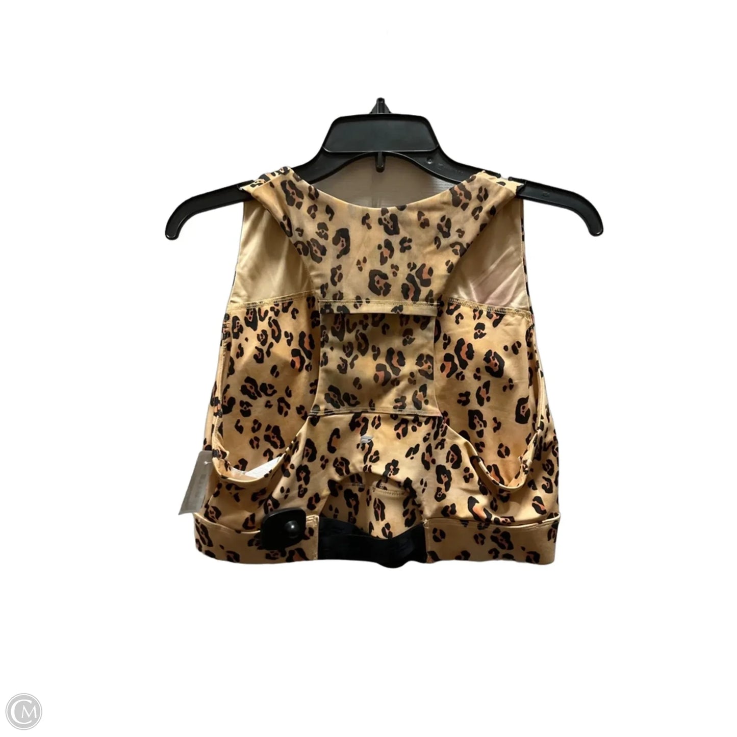 Athletic Bra By Fabletics In Leopard Print, Size: Xl