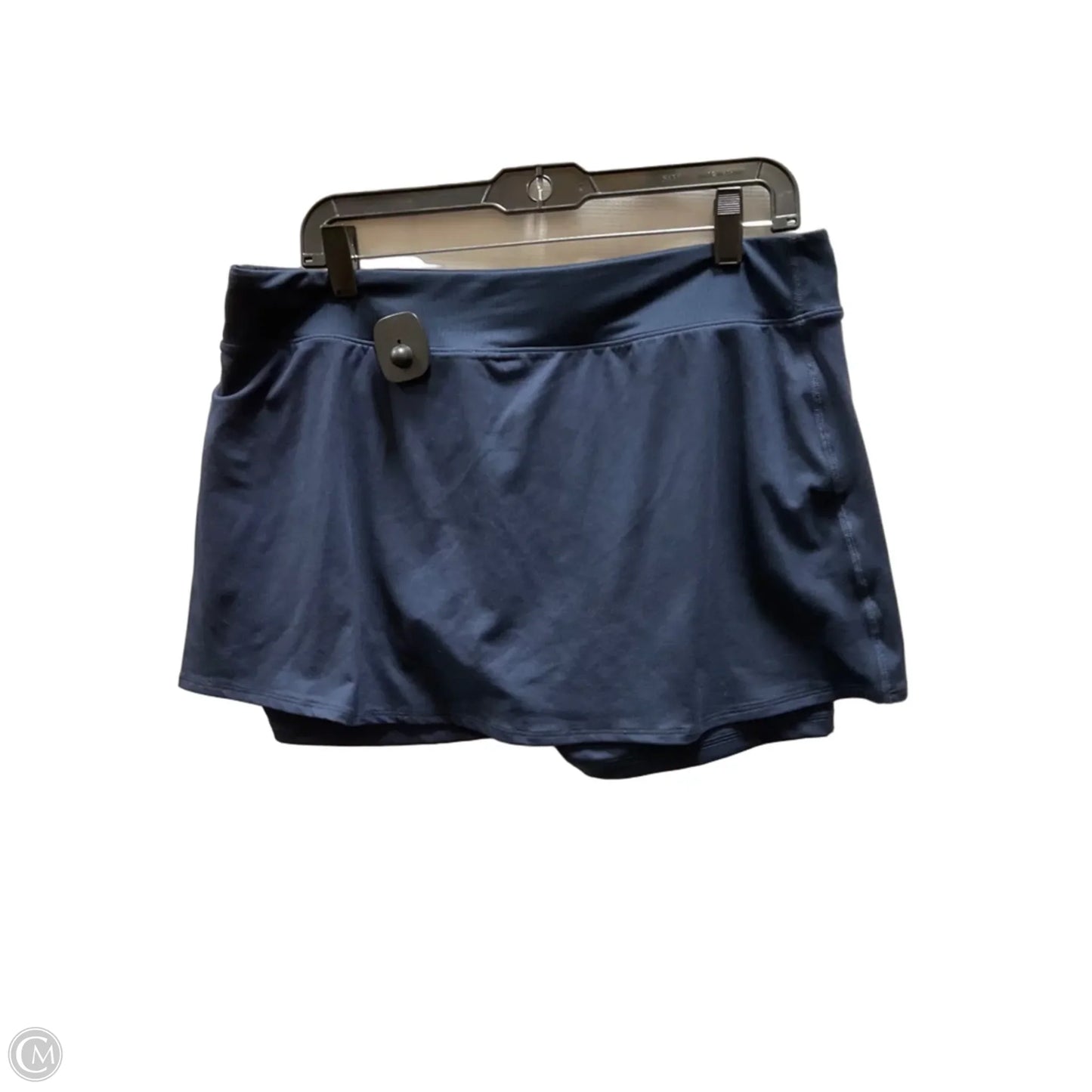 Athletic Skort By Nike Apparel In Blue, Size: Xl