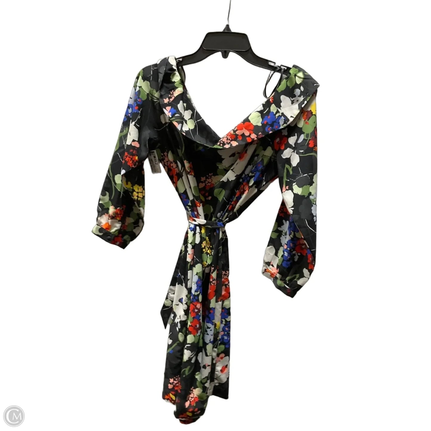 Dress Casual Midi By Banana Republic In Floral Print, Size: M