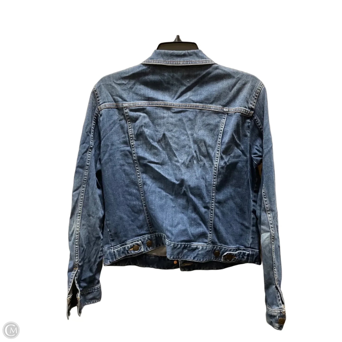 Jacket Denim By J. Crew In Blue, Size: L